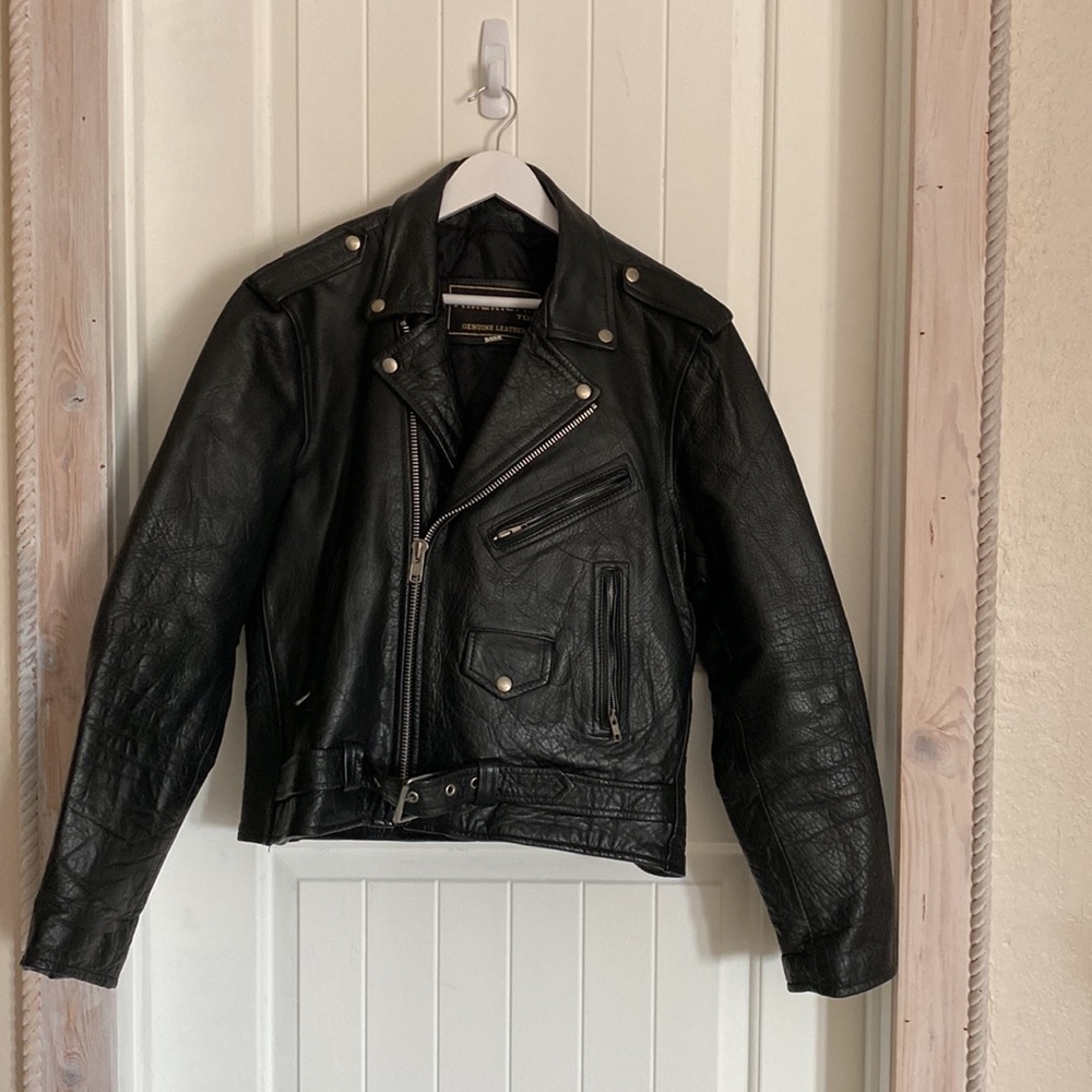 Men’s Leather Motorcycle Jacket